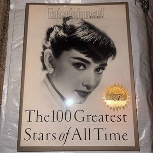 Entertainment Magazine Cover - Black and White